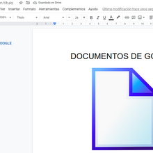 Herramientas de Google I: crear documentos sin Word